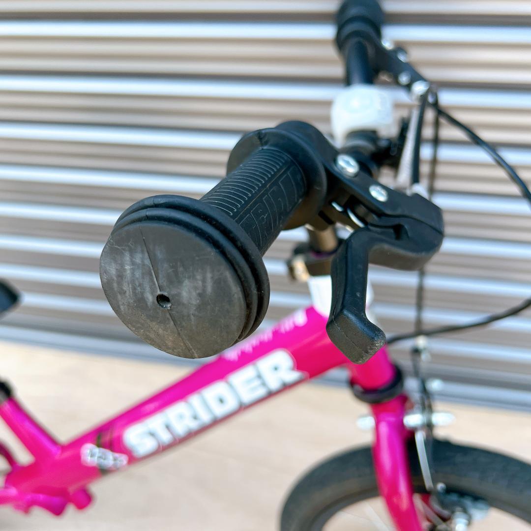 動作良好♪ STRIDER キッズバイク フューシャピンク ストライダー14X