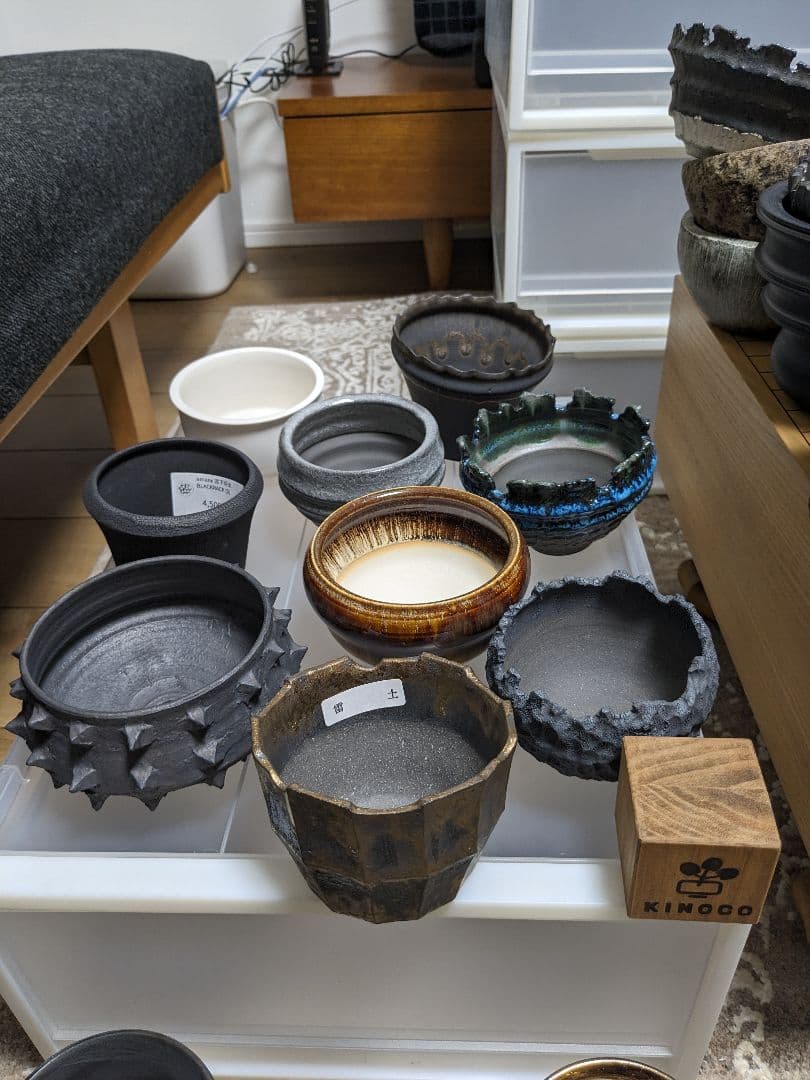 B*K様 【発送相談可】作家植木鉢　80鉢　おまけつき