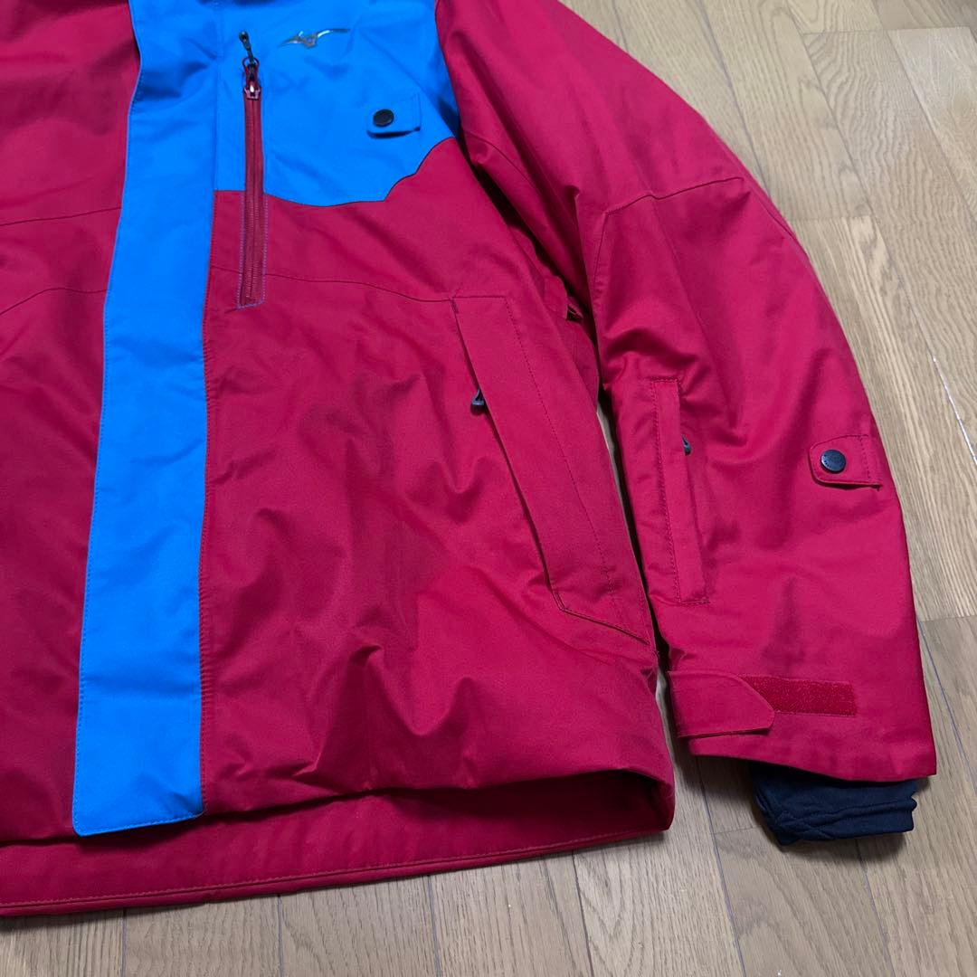 MIZUNO ミズノ スキーウェア 上下 Lサイズ オーダーカラーレッド×ブルー