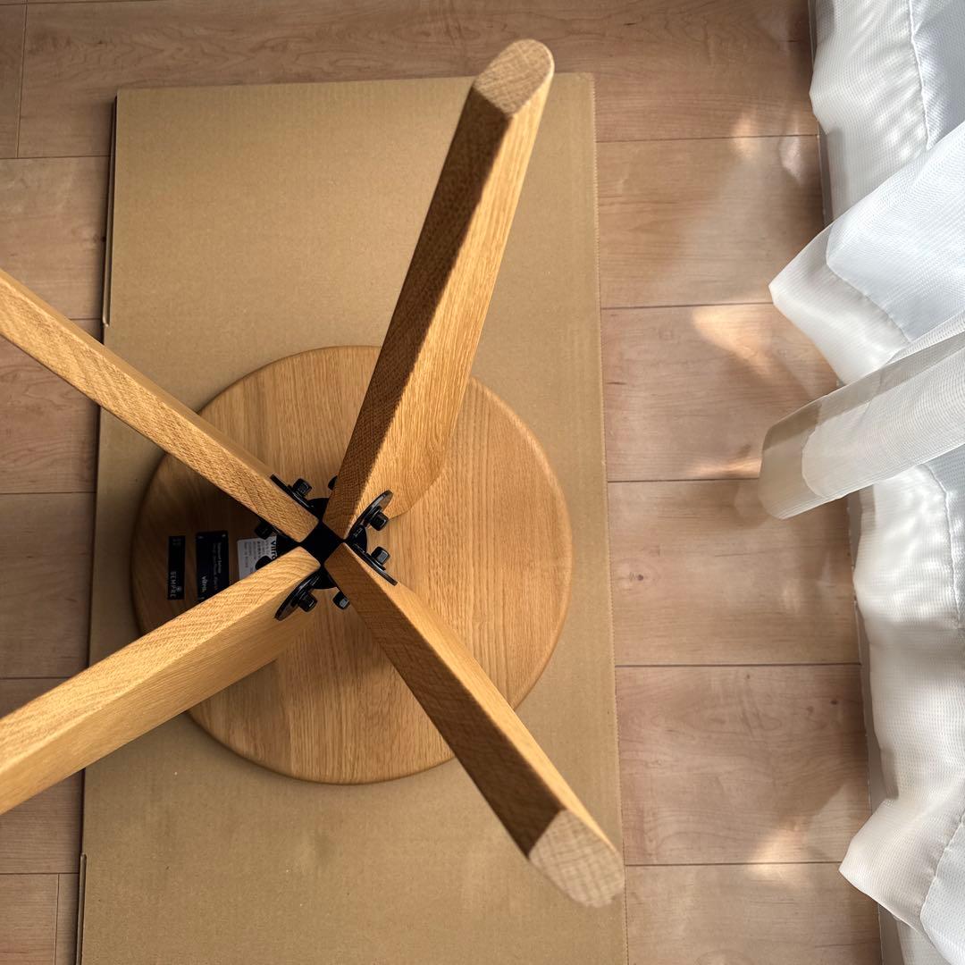 Vitra タブレ ボワ オーク材