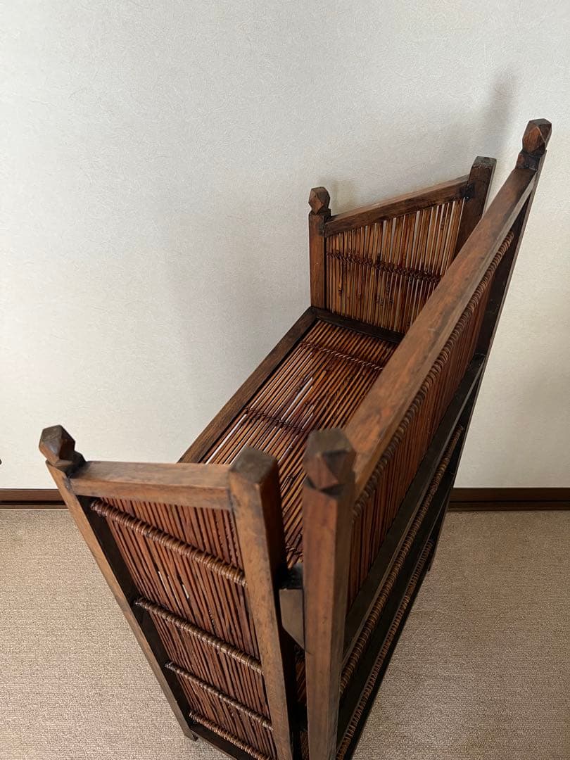 アジアンスタイル 竹製シェルフ 3段 ② バリ インドネシア