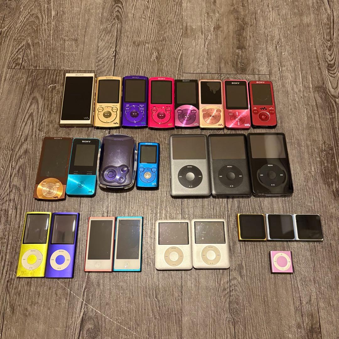 WALKMAN iPod ポータブルオーディオプレーヤー まとめ売り 25点