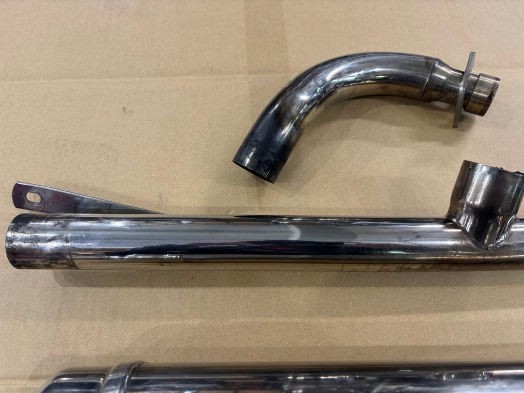 ドラッグスター400用　イージーライダース　2IN1クラシックマフラー