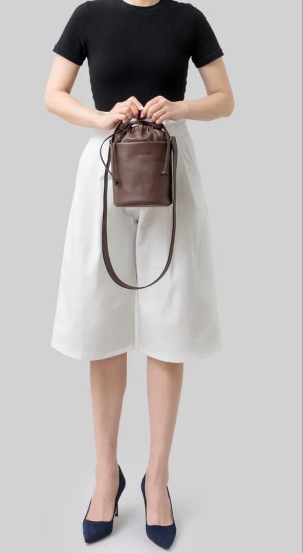 バッグ thehighlights pot large wood brown