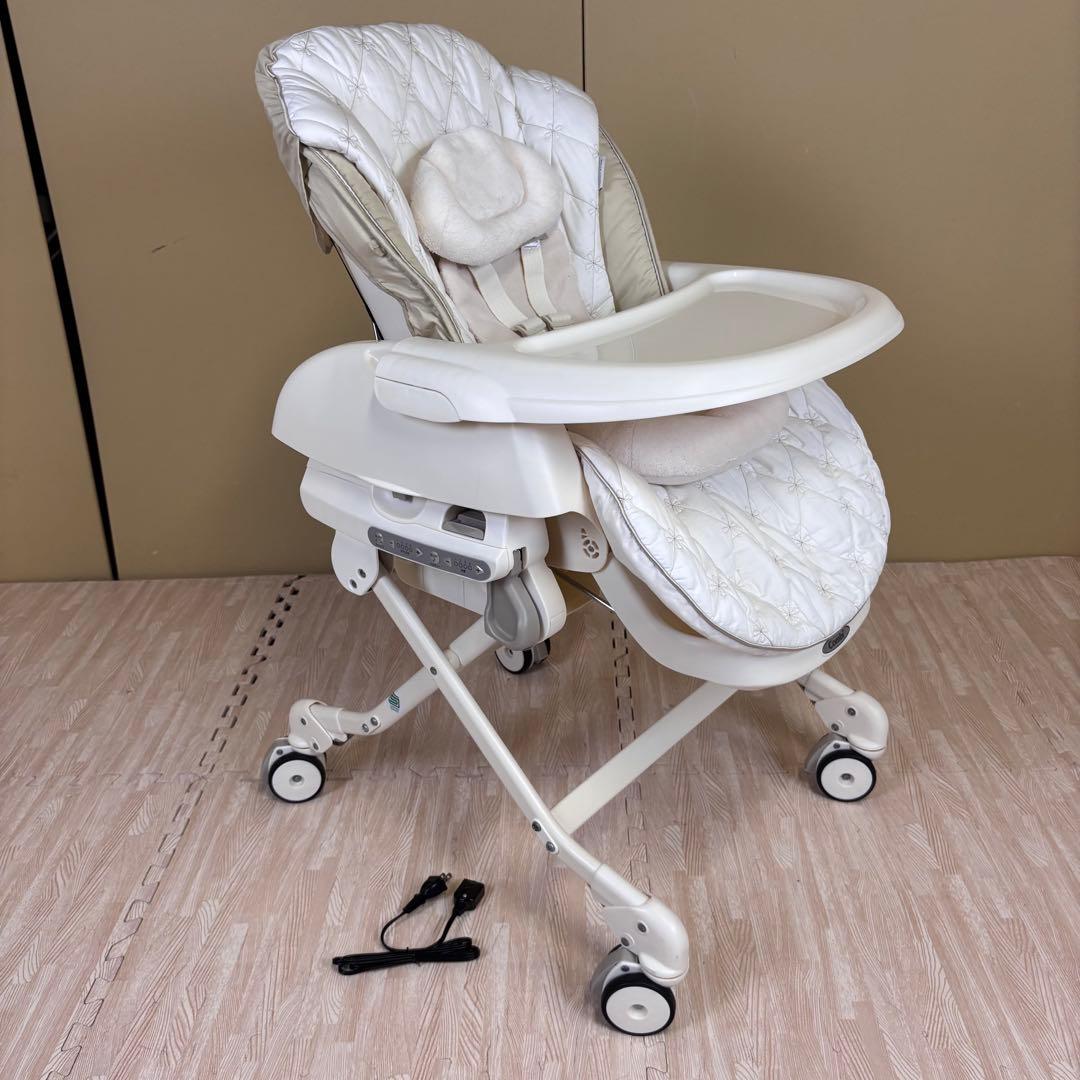 クリーニング済　☆綺麗☆　コンビ　ハイロー　電動式　フェアレットオートスイング