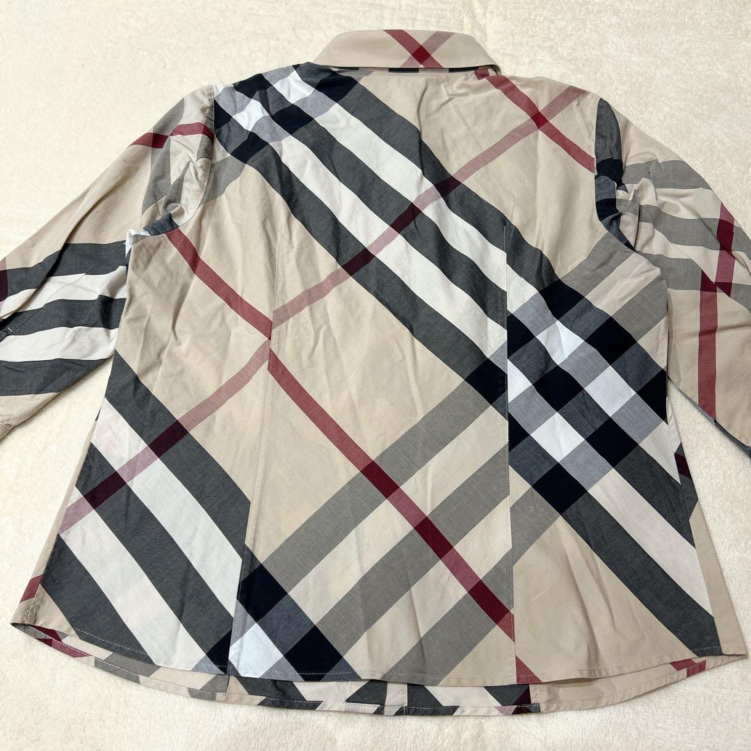 バーバリーロンドン 大きいサイズ メガチェック　ノバチェック15号 ベージュ